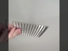 Panel de pantalla de alambre de cuña de acero inoxidable para filtración y secado de granos